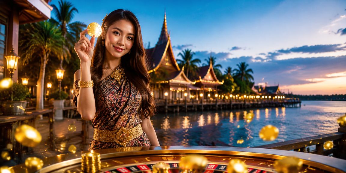 Roulette dalam gaya Sarawak dengan suasana lokal